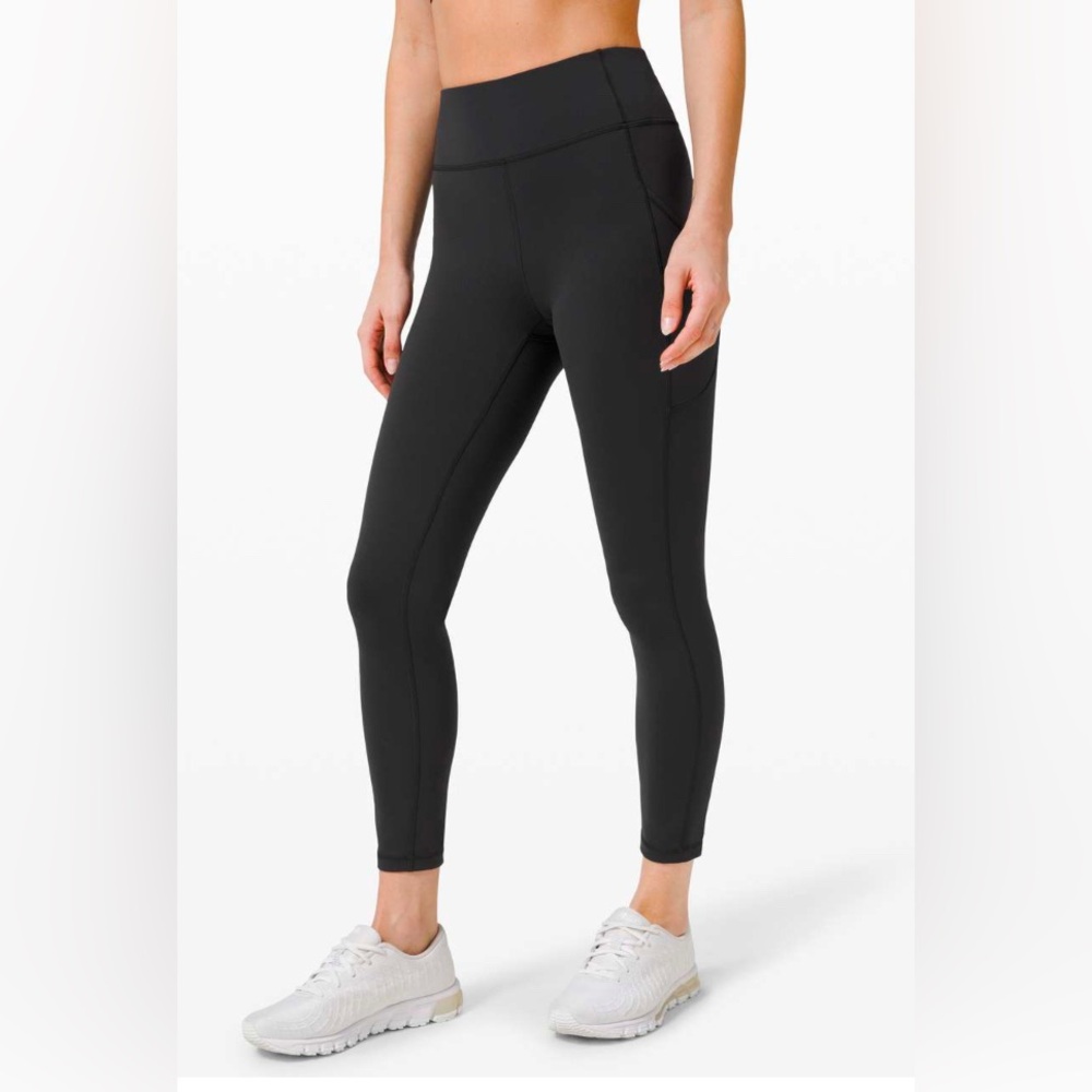 Lululemon Invigorate High-RiseTight 25”, Size 12, Black